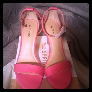 Call it SPRING heels